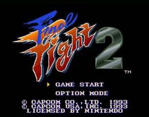 une photo d'Ã©cran de Final Fight 2 sur Nintendo Super Nes